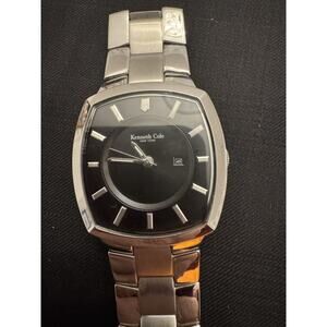 Kenneth Cole Men's Stainless Steel KC-3436 Black Dial
